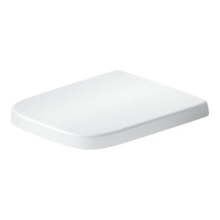 Duravit WC-Sitz eckig m Abs, abn., 43,8cm, Uni, Scha. ES, we.