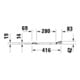 Duravit WC-Sitz eckig m Abs, abn., 43,8cm, Uni, Scha. ES, we.