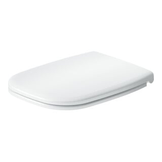 Duravit WC-Sitz eckig m Abs, abn., 44,3cm, Uni, Scha. ES, we.