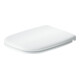 Duravit WC-Sitz eckig m Abs, abn., 44,3cm, Uni, Scha. ES, we.-1