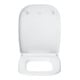 Duravit WC-Sitz eckig m Abs, abn., 44,3cm, Uni, Scha. ES, we.