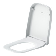 Duravit WC-Sitz eckig m Abs, abn., 44,8cm, Uni, Scha. ES, we.-2