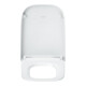 Duravit WC-Sitz eckig m Abs, abn., 44,8cm, Uni, Scha. ES, we.