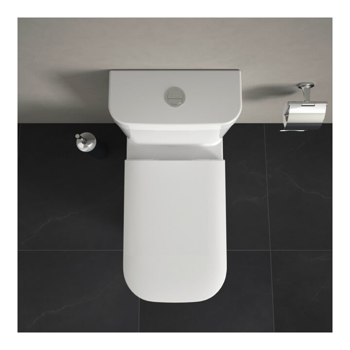 Duravit WC-Sitz Happy D.2 avec abaissement, charnières prolongées, blanc