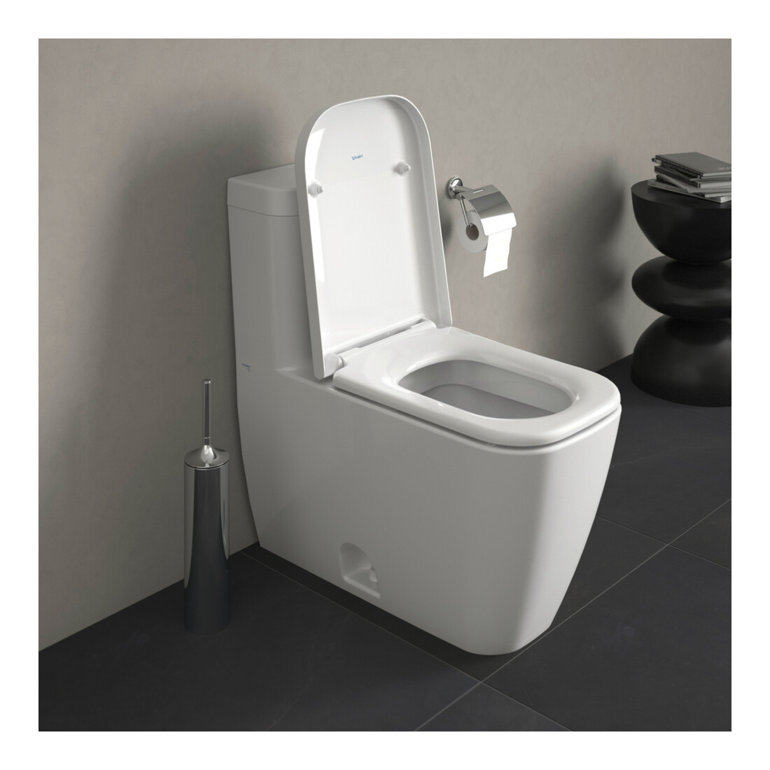 Duravit WC-Sitz Happy D.2 avec abaissement, charnières prolongées, blanc