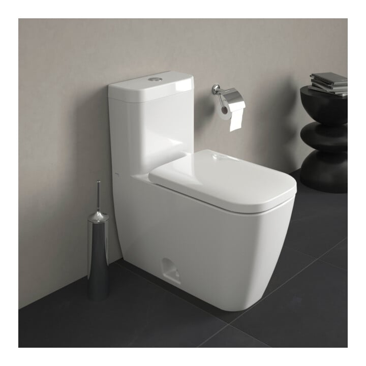 Duravit WC-Sitz Happy D.2 avec abaissement, charnières prolongées, blanc