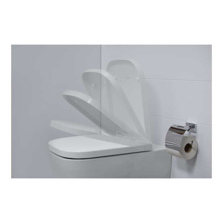 Duravit WC-Sitz Happy D.2 avec abaissement, charnières prolongées, blanc