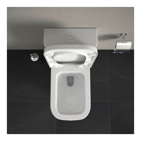 Duravit WC-Sitz Happy D.2 avec abaissement, charnières prolongées, blanc