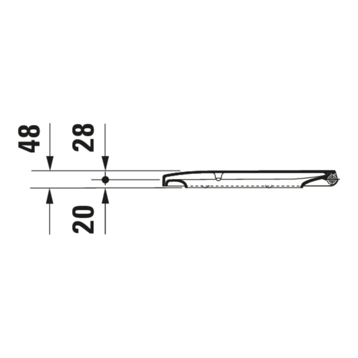 Duravit WC-Sitz Happy D.2 m Abaissement, charnières prolongées ES, blanc