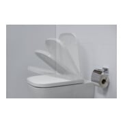 Duravit WC-Sitz Happy D.2 m Abaissement, charnières prolongées ES, blanc-5