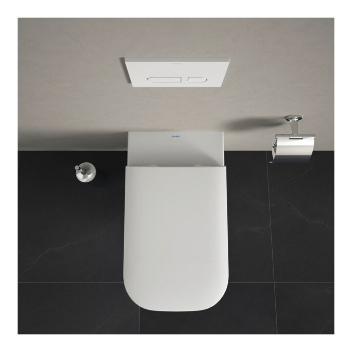 Duravit WC-Sitz Happy D.2 m Abaissement, charnières prolongées ES, blanc