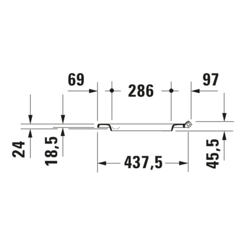 Duravit WC-Sitz Me by Starck S. ES, m Abs, abnehmb., we. s-matt