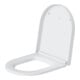 Duravit WC-Sitz Me by Starck sans abattant frein de chute, blanc mat, charnières ES-3