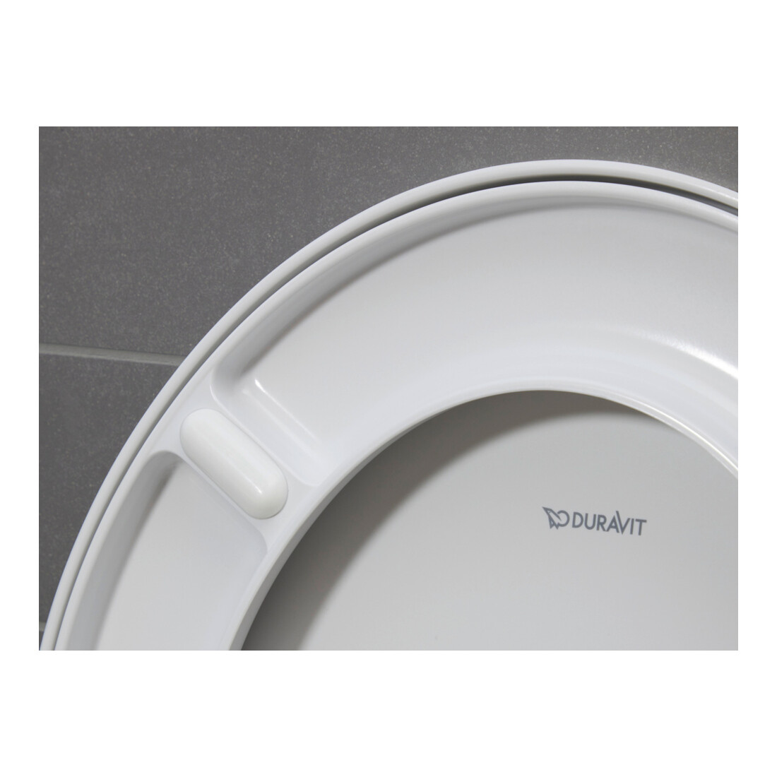 Duravit WC-Sitz No. 1 o. Absenkaut., Scharn. Edelstahl, weiß