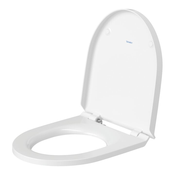 Duravit WC-Sitz No. 1 sans abaissement, charnières inox, blanc