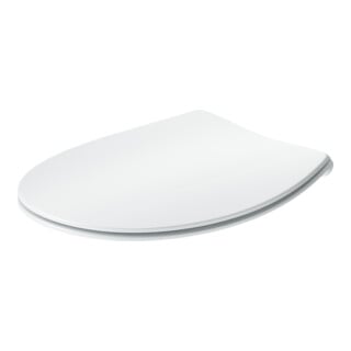Duravit WC-Sitz oval m Abs, abn., 44,8cm, Uni, Scha. ES, we.