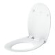 Duravit WC-Sitz oval m Abs, abn., 44,8cm, Uni, Scha. ES, we.