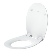 Duravit WC-Sitz oval m Abs, abn., 44,8cm, Uni, Scha. ES, we.-4