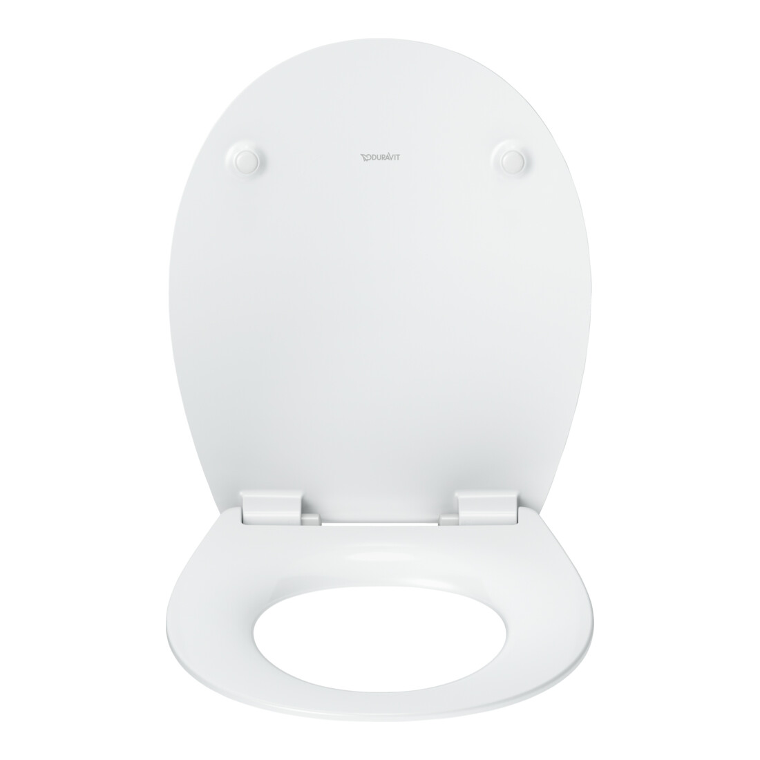 Duravit WC-Sitz oval m Abs, abn., 44,8cm, Uni, Scha. ES, we.