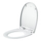 Duravit WC-Sitz oval m Abs, abn., 45,1cm, Uni, Scha. ES, we.-2