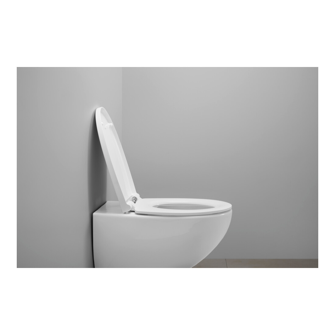 Duravit WC-Sitz oval m Abs, abn., 45,1cm, Uni, Scha. ES, we.