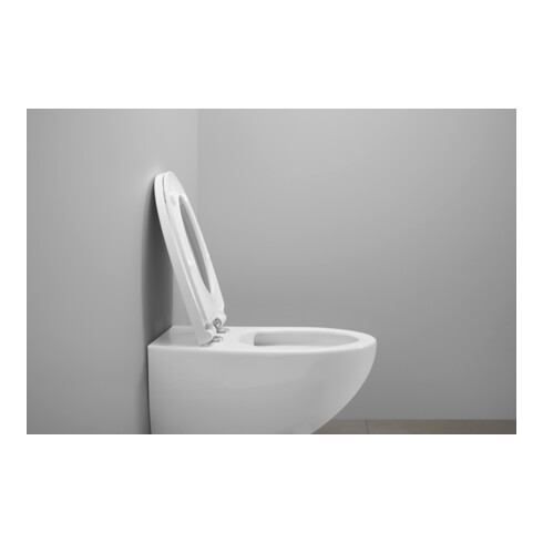 Duravit WC-Sitz oval m Abs, abn., 45,1cm, Uni, Scha. ES, we.