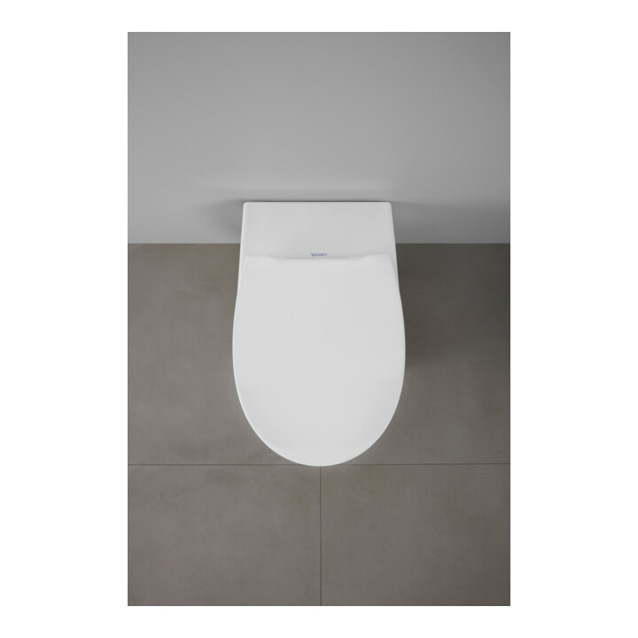 Duravit WC-Sitz oval m Abs, abn., 45,1cm, Uni, Scha. ES, we.