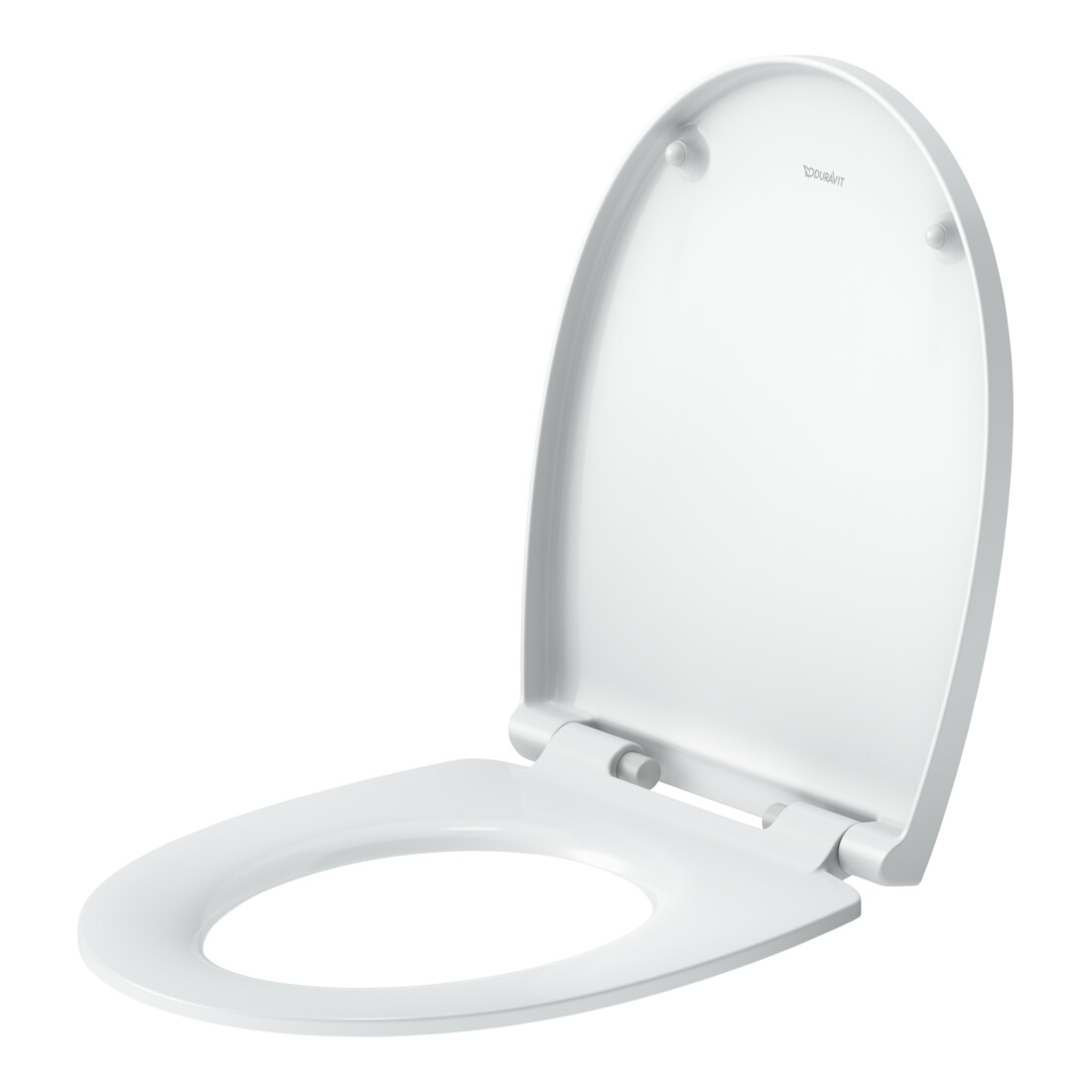 Duravit WC-Sitz oval m Abs, abn., 45,1cm, Uni, Scha. ES, we.