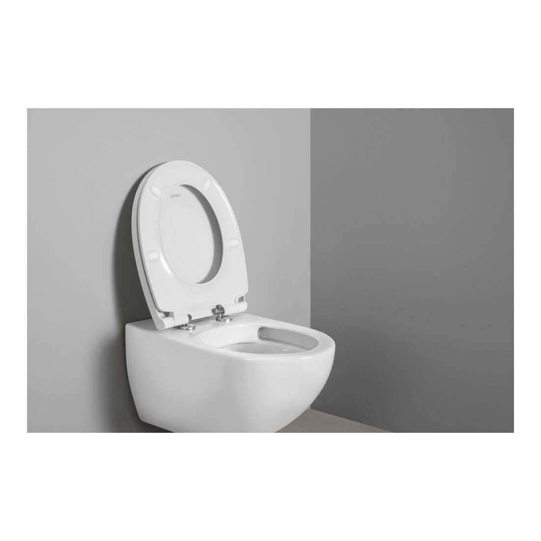 Duravit WC-Sitz oval m Abs, abn., 45,1cm, Uni, Scha. ES, we.