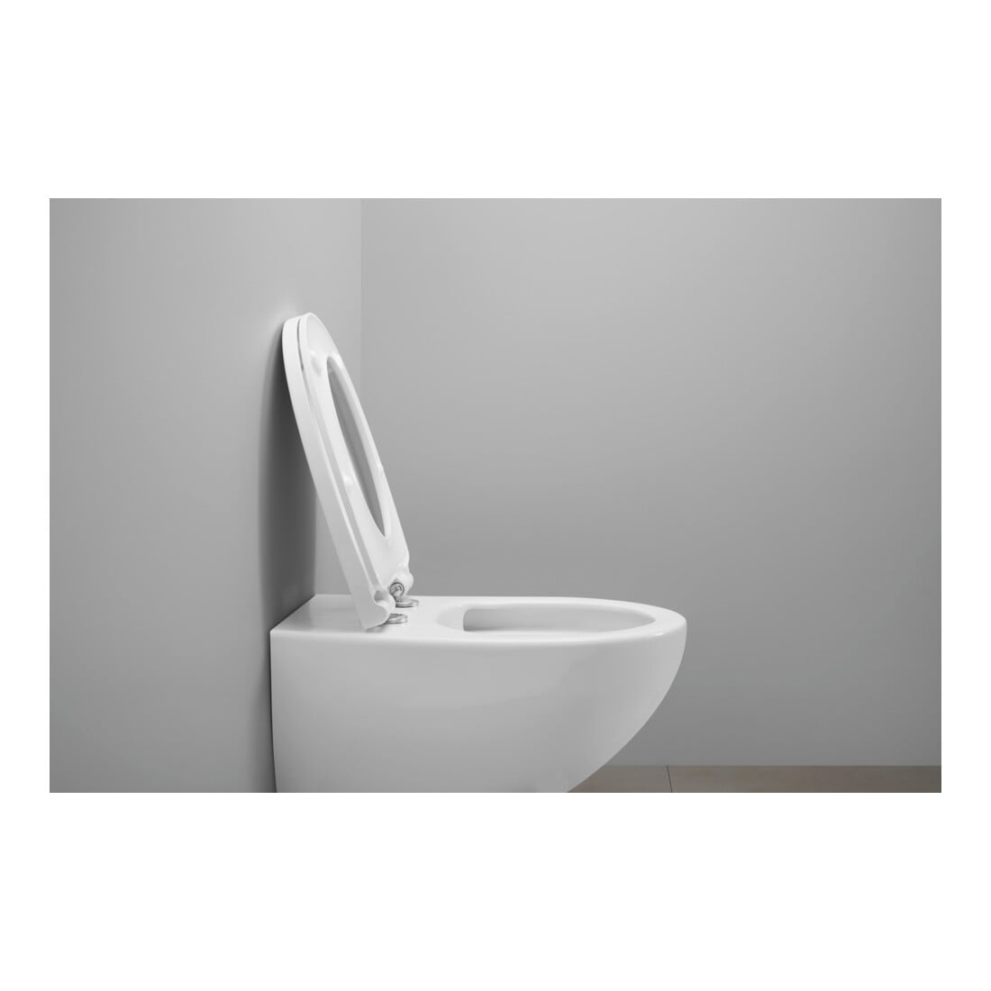 Duravit WC-Sitz oval m Abs, abn., 45,1cm, Uni, Scha. ES, we.