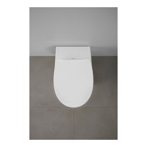 Duravit WC-Sitz oval m Abs, abn., 45,1cm, Uni, Scha. ES, we.