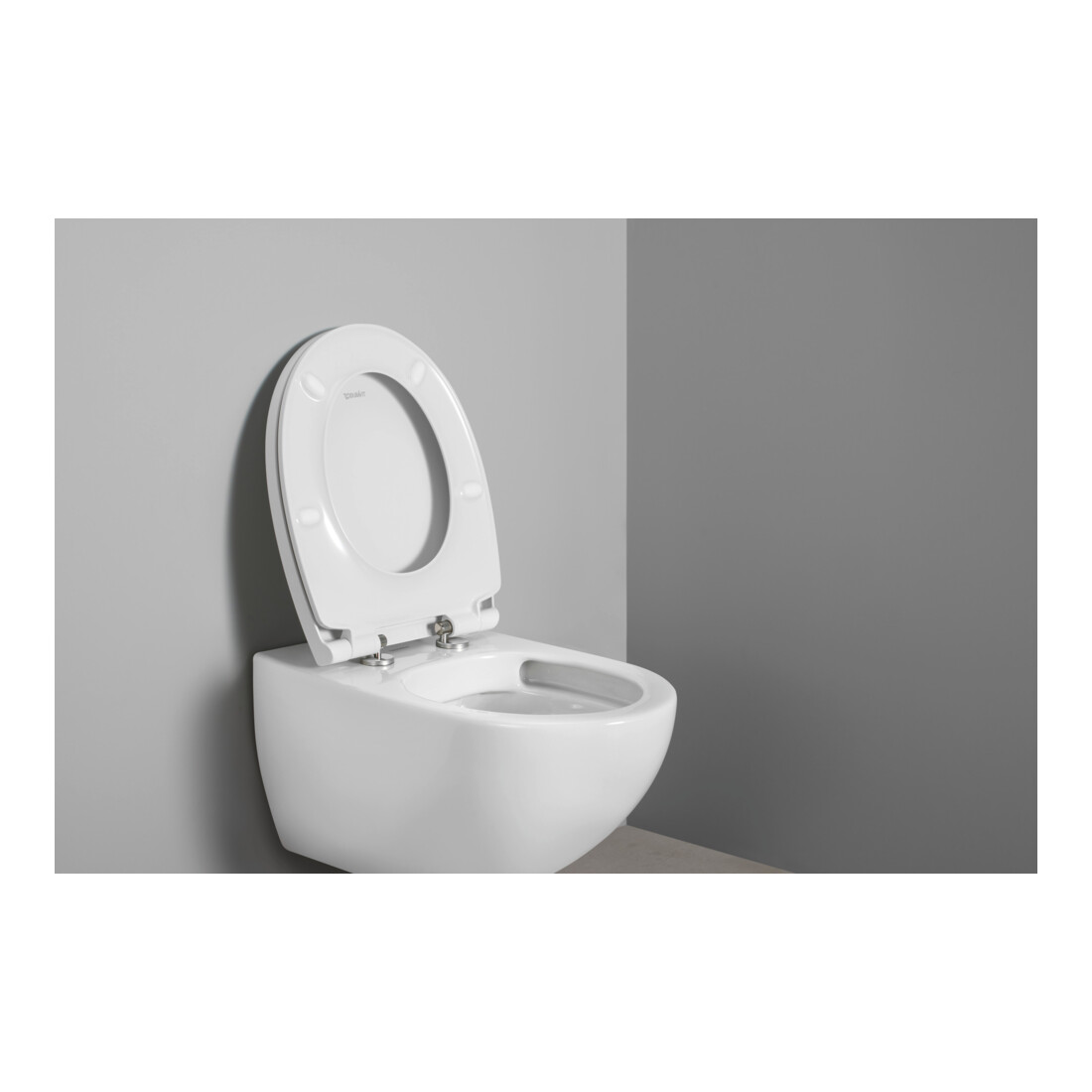 Duravit WC-Sitz oval m Abs, abn., 45,1cm, Uni, Scha. ES, we.