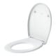 Duravit WC-Sitz oval m Abs, abn., 45,2cm, Uni, Scha. ES, we.