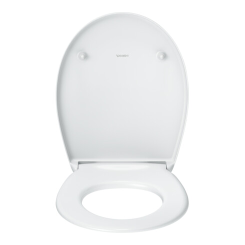 Duravit WC-Sitz oval m Abs, abn., 45,2cm, Uni, Scha. ES, we.