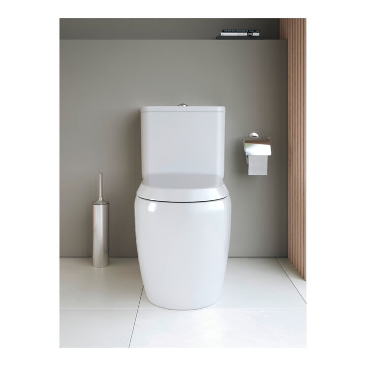 Duravit WC-Sitz Qatego Compact überlappend, weiß Hochglanz