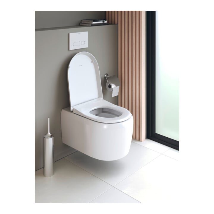 Duravit WC-Sitz Qatego überlappend, weiß Hochglanz