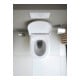 Duravit WC-Sitz Qatego überlappend, weiß Hochglanz