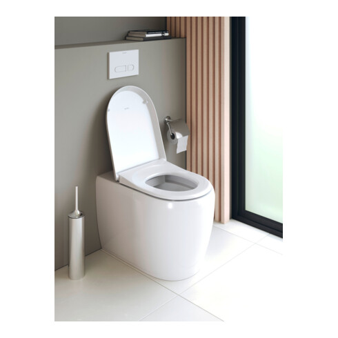 Duravit WC-Sitz Qatego überlappend, weiß Hochglanz