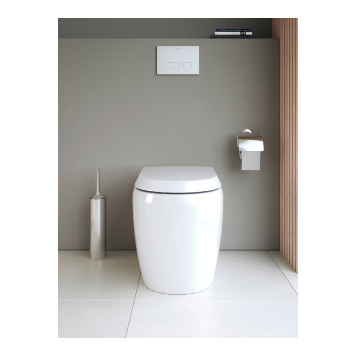 Duravit WC-Sitz Qatego überlappend, weiß Hochglanz