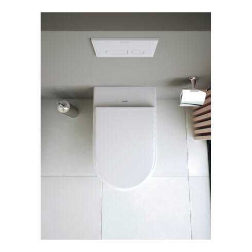 Duravit WC-Sitz Qatego überlappend, weiß Hochglanz