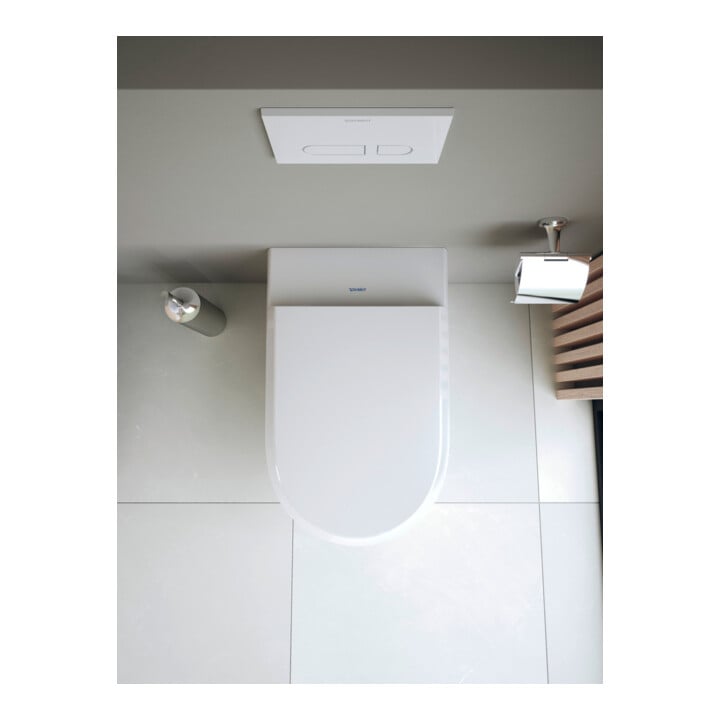 Duravit WC-Sitz Qatego überlappend, weiß Hochglanz