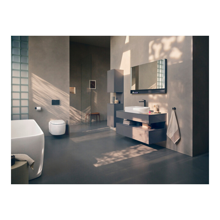 Duravit WC-Sitz Qatego überlappend, weiß Hochglanz