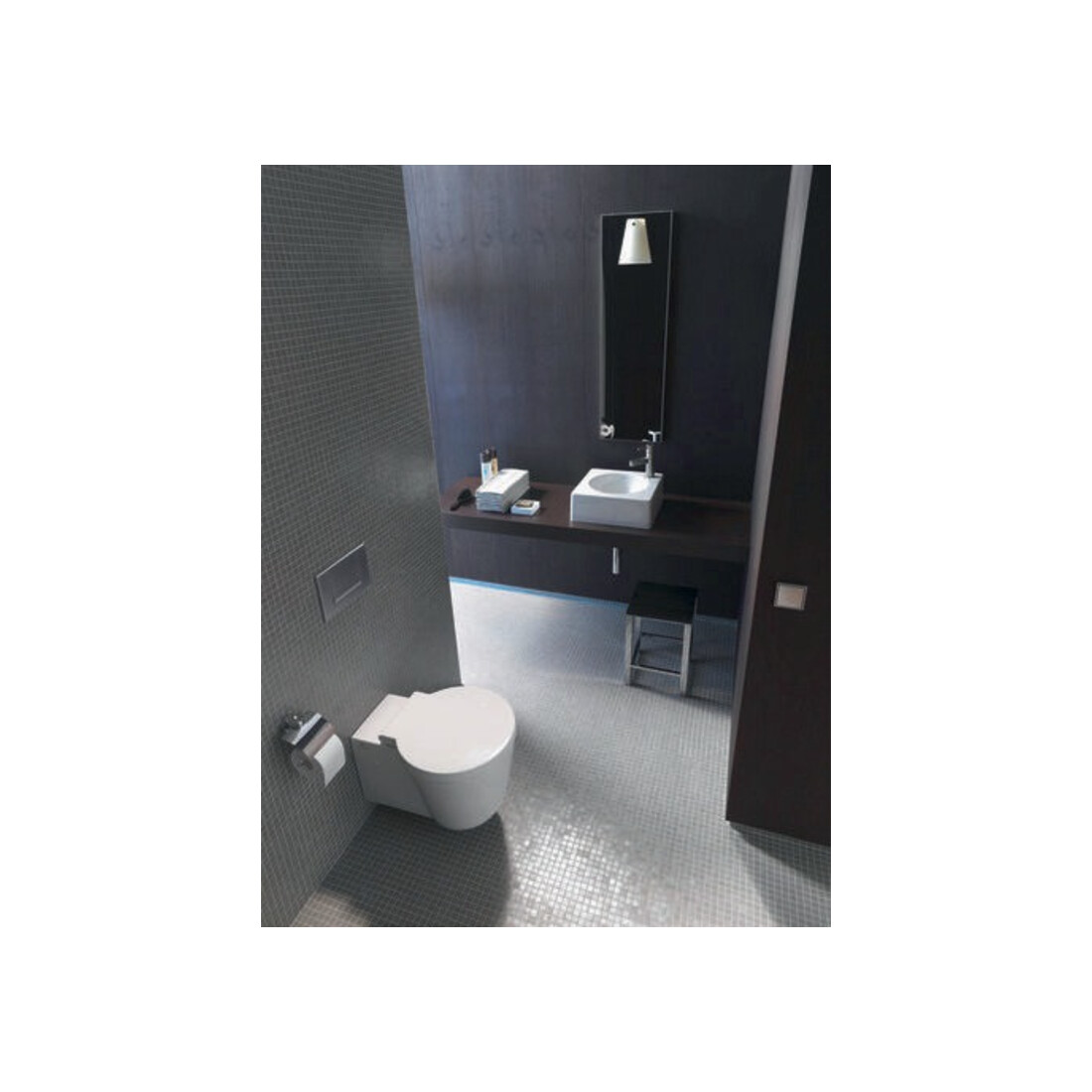 Duravit WC-Sitz Starck 1 m Abs, abnehmb., m Scharnierw., we
