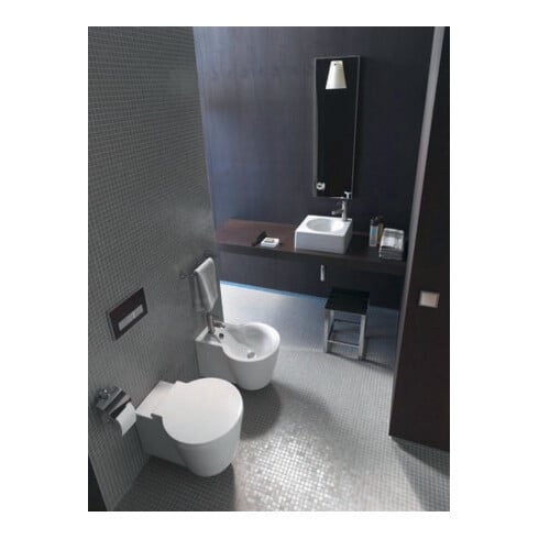 Duravit WC-Sitz Starck 1 m Abs, abnehmb., m Scharnierw., we