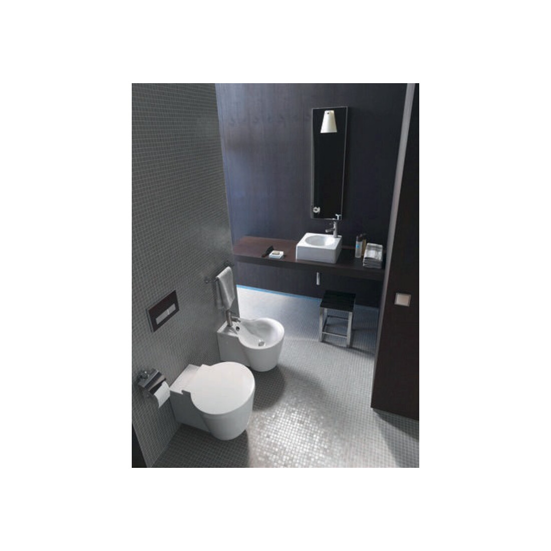 Duravit WC-Sitz Starck 1 m Abs, abnehmb., m Scharnierw., we
