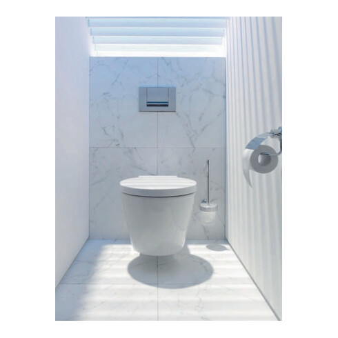 Duravit WC-Sitz Starck 1 m Abs, abnehmb., m Scharnierw., we