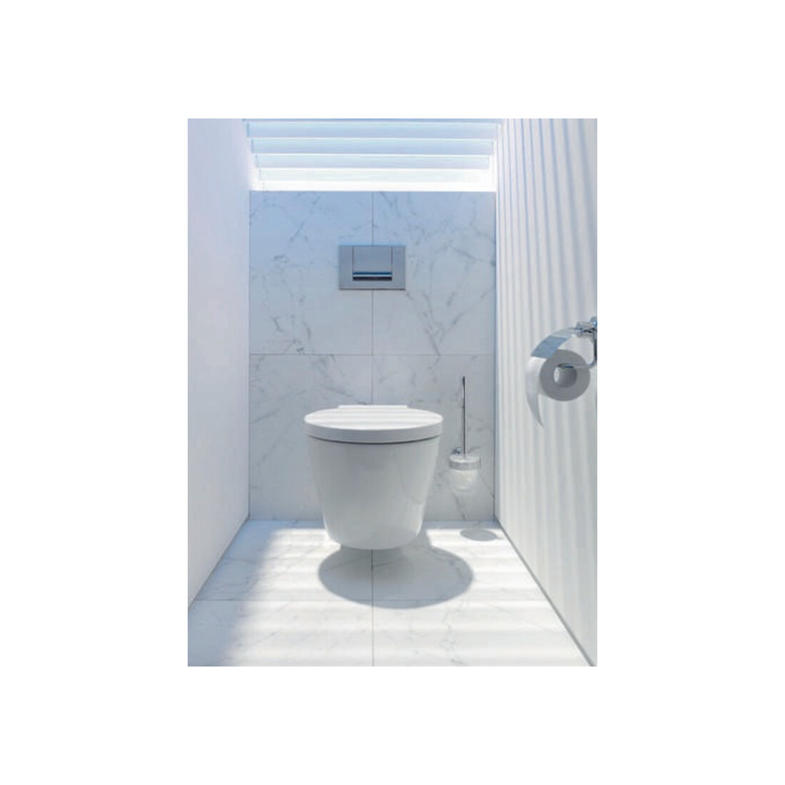 Duravit WC-Sitz Starck 1 m Abs, abnehmb., m Scharnierw., we