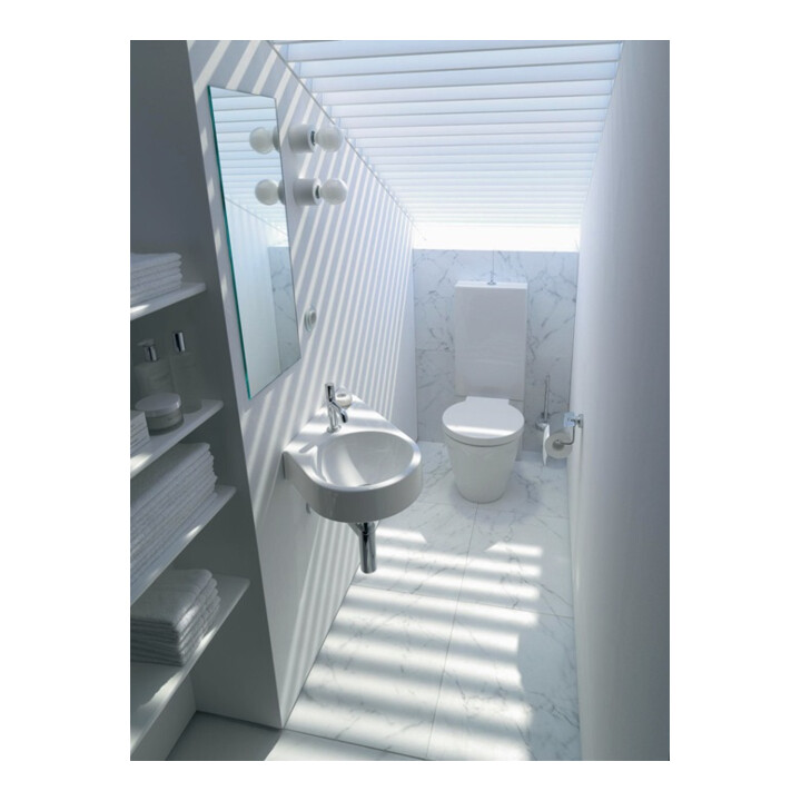 Duravit WC-Sitz Starck 1 m Abs, abnehmb., m Scharnierw., we