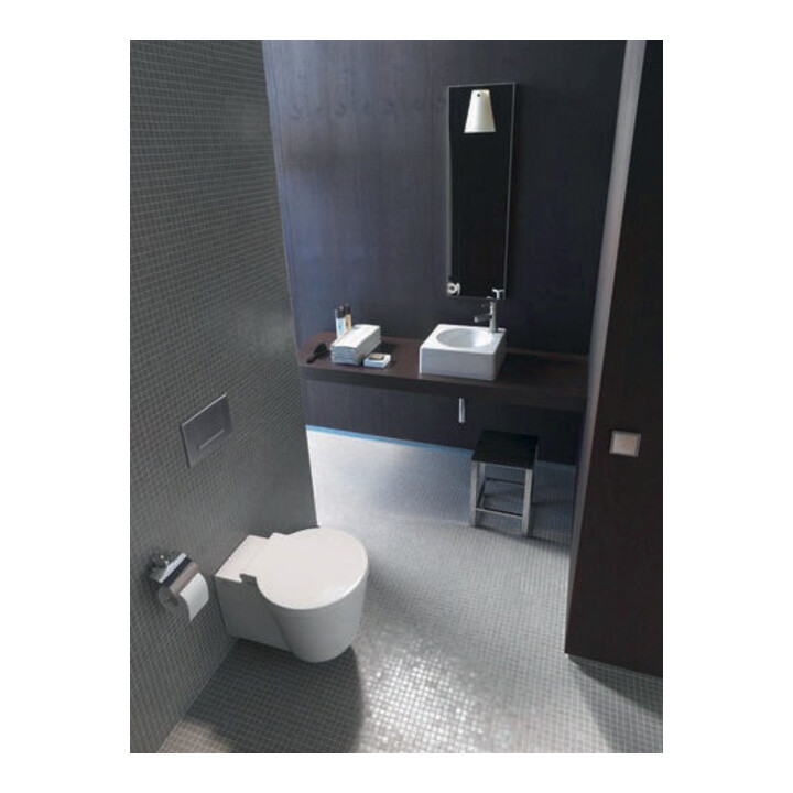 Duravit WC-Sitz Starck 1 m Abs, abnehmb., m Scharnierw., we