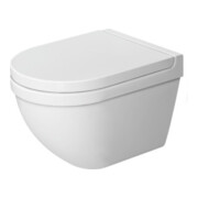 Duravit WC-Sitz Starck 3 o. Absenkaut., Scharn. Edelstahl, weiß-2